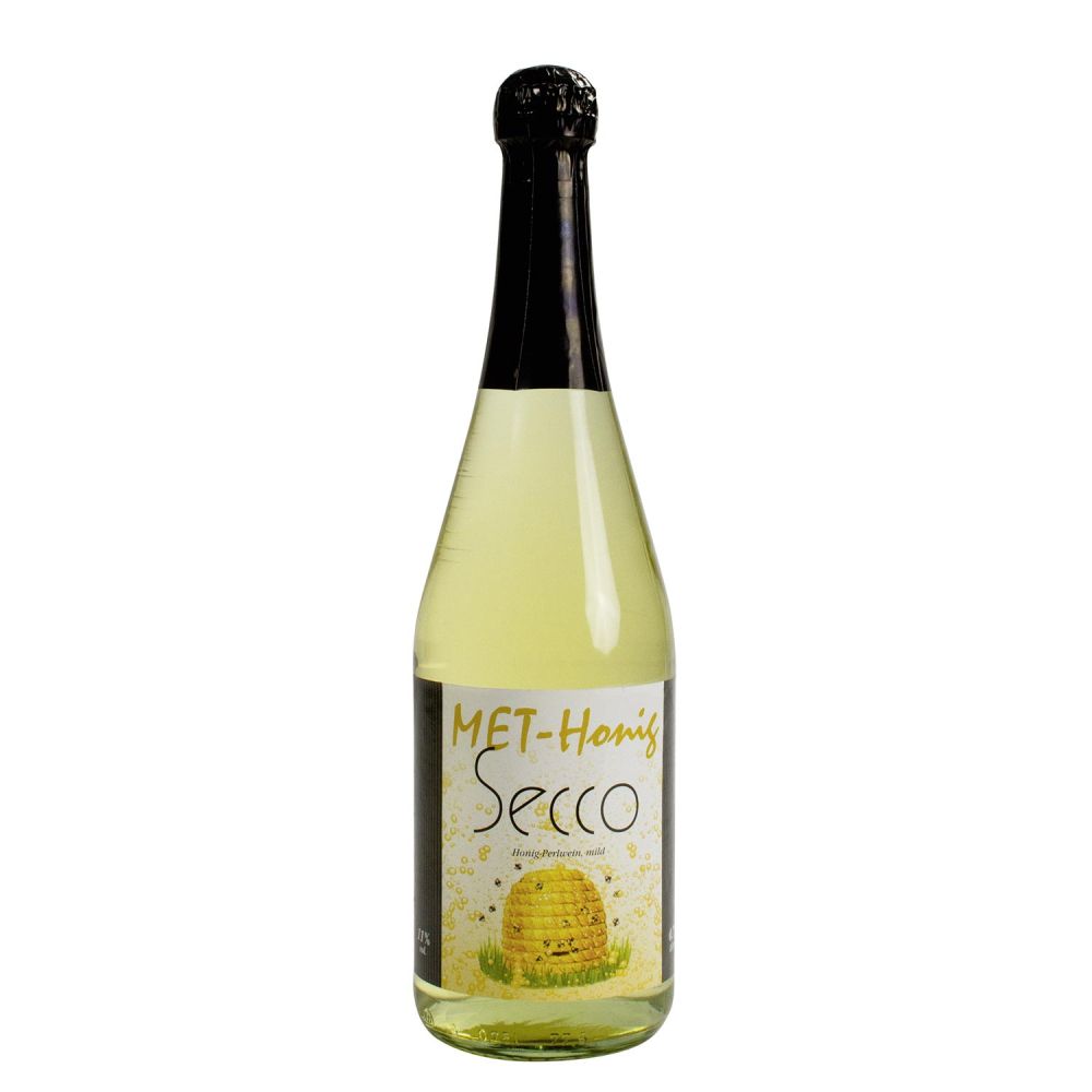 Met-Honig-Secco von Honig Reinmuth Flasche Met-Honig-Secco