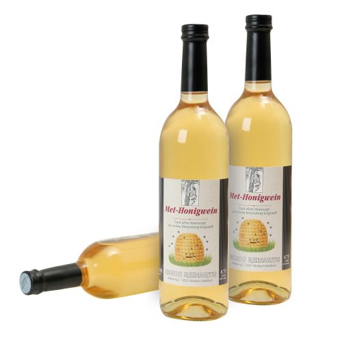 3 Honigwein Flaschen (Met)