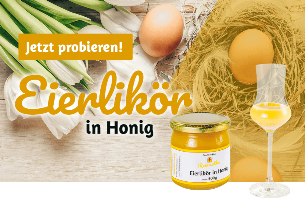 Eierlikör in Honig - jetzt probieren! 