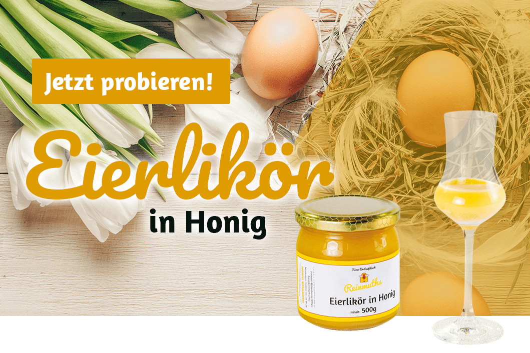Eierlikör in Honig