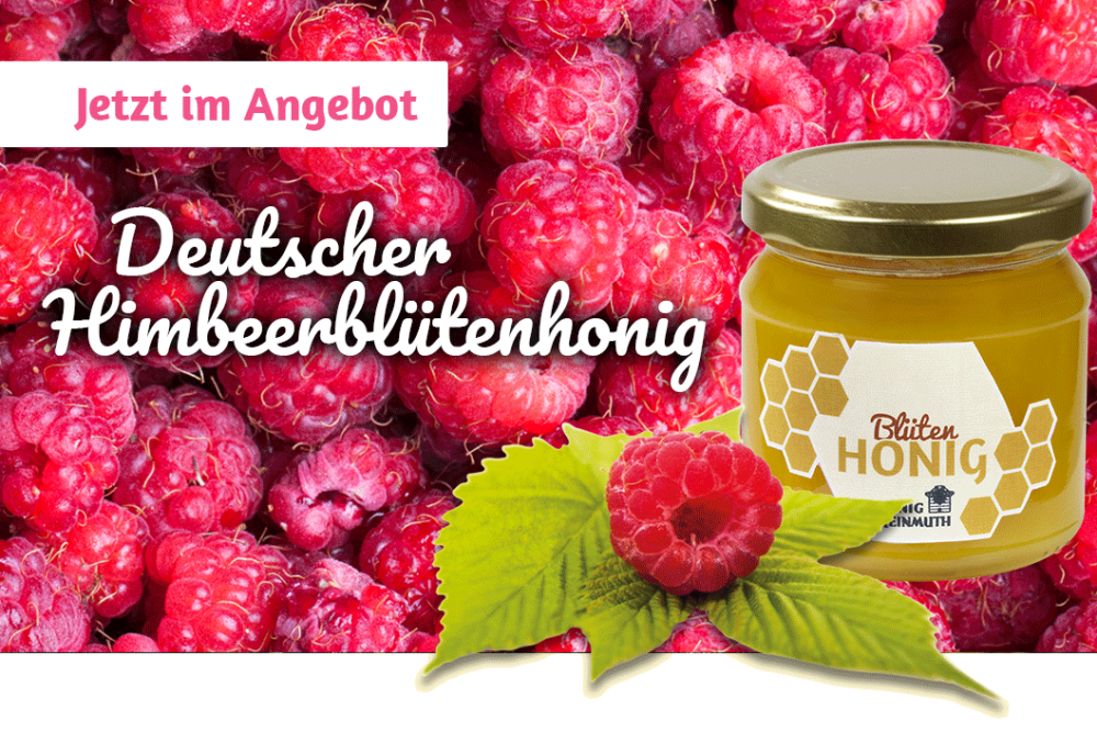 Deutscher Himbeerblütenhonig