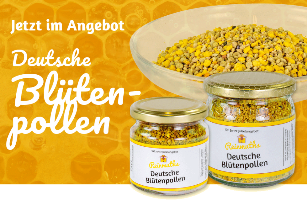 Deutsche Blütenpollen – jetzt im Angebot