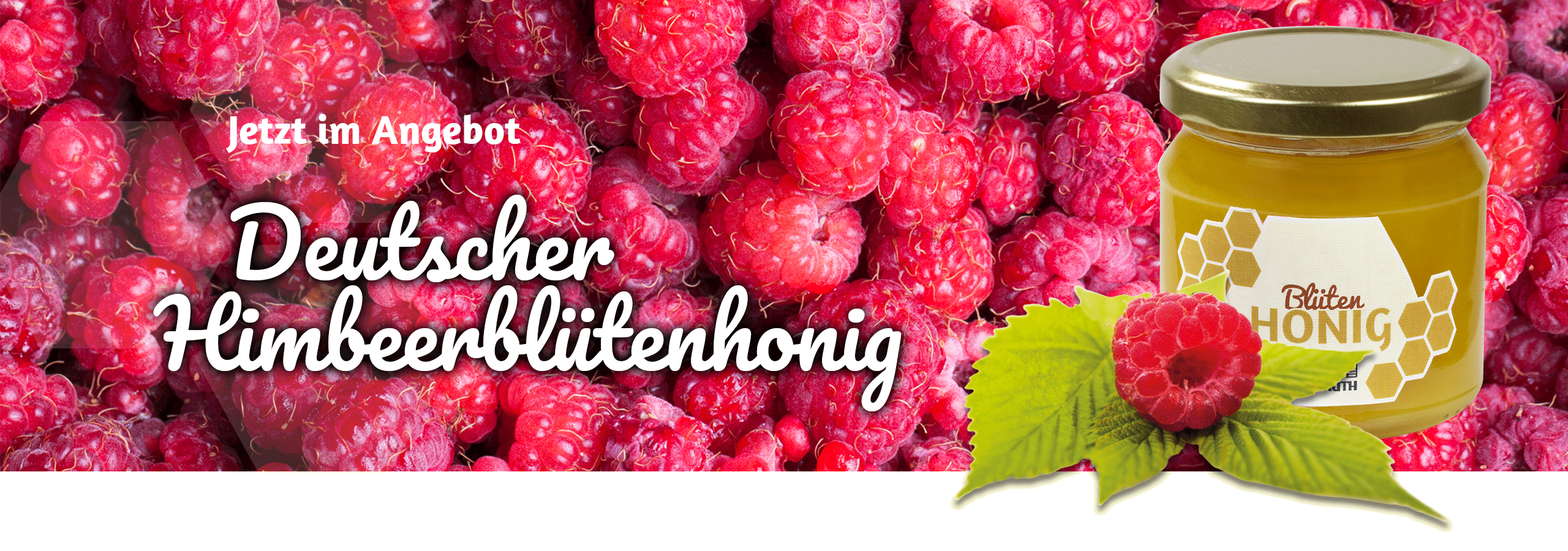 Deutscher Himbeerblütenhonig