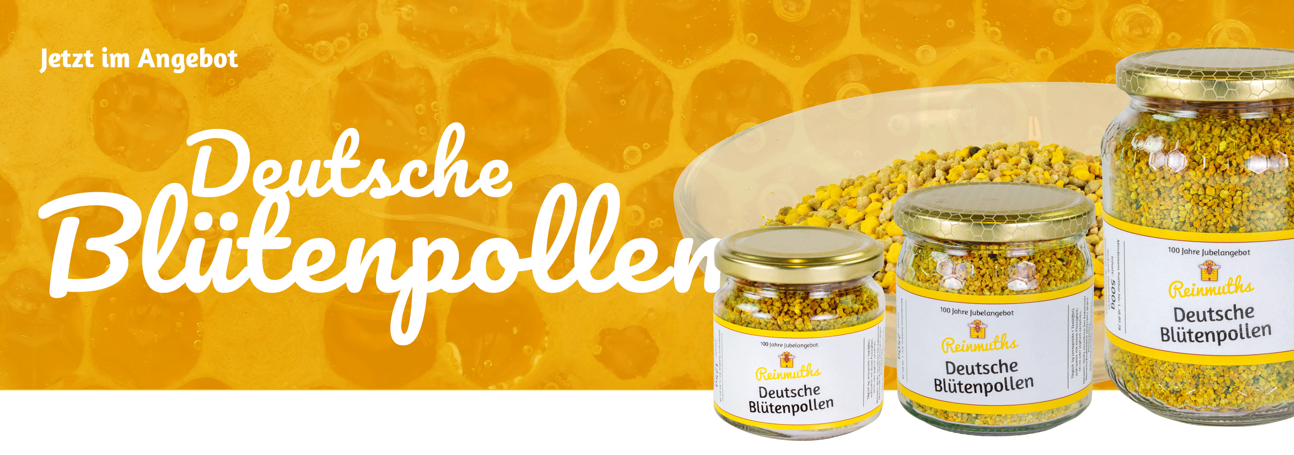 Deutsche Blütenpollen jetzt im Angebot